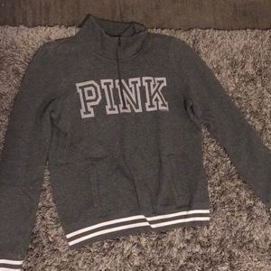 Quarter zip Pink sweatshirt